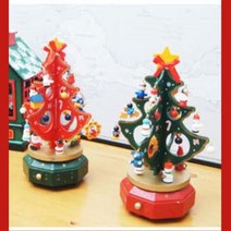 크리스마스 캐롤송 DIY 조립 오르골 만들기 20대여자생일선물, 그린