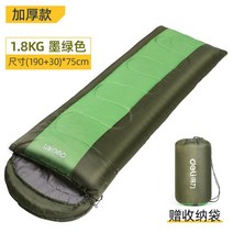 겨울 침낭 사계절침낭 홀로파이버침낭 솜침낭 오리털침낭 동계침낭 침낭이불 홀로파이버 군대 미군 백패킹침낭, [도톰]침낭-DL556002