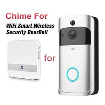 초인종 현관 비상벨 무선 차임벨 도어벨 설치 스마트 스마트 실내 초인종 AC 110-220V 무선 WiFi 도어벨 미, 03 AU 플러그