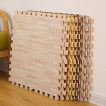 조립매트 31x31cm 놀이방매트 거실매트 우드조립매트 발코니매트 셀프시공 층간소음 애견매트 아기퍼즐매트 퍼즐매트, D타입(그레이)