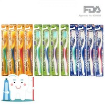 클린큐 금칫솔 자일리톨칫솔 항균모칫솔 4개 색상랜덤, 금칫솔-4개(색상랜덤)