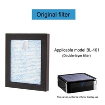 원룸 공기청정기 휴대용 공청기 소형 차량 충전기 USB 자동차 공기 청정기 태양열 장착 네거티브 론 발생기 사무실용 밤 박스 디자인, only filter_CHINA