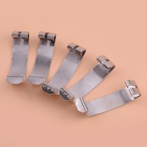 엔진부품 엔진첨가제 5Pcs 자동차 엔진 에어 필터 하우징 박스 스프링 클립 흡기 클리너 커버 클램프 13711, 한개옵션0