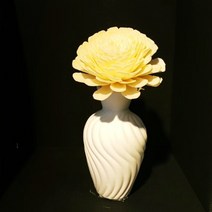 수제몰드 물결라운드화병(3D)