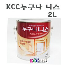 KCC 누구나 니스 2L 유성 바니쉬 마감 목재 한지장판