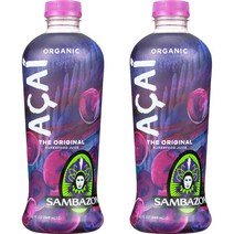 Sambazon 삼바존 오가닉 아사히 베리 주스 946ml 2개