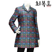 최복호 폴리 플로랄 자카드 자켓(A2012105)