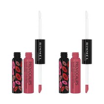 Rimmel 림멜 프로보칼립스 16HR 키스 프루프 립 컬러 플러티플링 2팩 립스틱