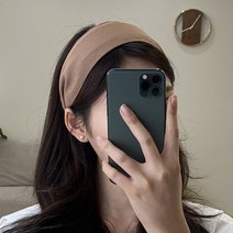 와이드 헤어밴드 넓은 머리띠