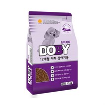 애견용품 도비 퍼피 2.5kg 아기애견용품 건식 사료