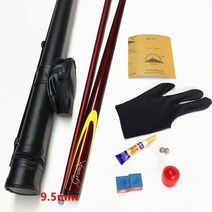 미니 당구 큐대 포켓볼 큣대 2023 새로운 9.5mm 11.5mm 13mm 1PC 1/2 분할 큐 탄소 섬유 풀 스틱 소재 기술, 10 9.5mm Rod barrel 5