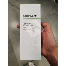 아토팜 수딩 젤 로션 120ml 시원 촉촉 고수분 피부 진정 자극 테스트 세수 세안 샤워 후, 1개