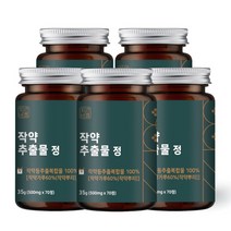 자연바름 작약 추출물 정 식용 뿌리 원료 식품 영양제, 70정, 5개