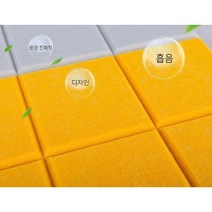 폴리 에스터 섬유 흠음제 계란판 방음벽 음악작업실 소음차단 드럼 피아노 노래방 현관문 방음제, 접착맞춤형 60cm60cm 3D 벽돌