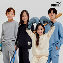 [PUMA] 22FW 푸마키즈 맨투맨 조거팬츠 트레이닝 셋업 4컬러 택1