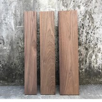 우드슬랩상판 목재 우드 합판 블랙 월넛 나무 블랭크 블록 1 개 과일 피자 커팅 보드 키보드 블랭크목공 카펫, 30x5x2cm