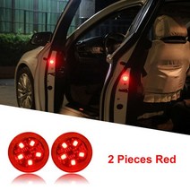 포드 포커스 MK 3 C-MAX Fiesta Ranger Interior GALAXY 호환 Transit 용 범용 LED 차량 도, 01 Red x 2 pieces