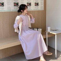 [공구우먼] [제작] 히엘 턱 롱 원피스 69484 빅사이즈 여성의류