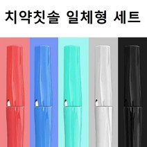 [G1P] 일체형 치약 칫솔 세트 / 일체형칫솔 여행용칫솔 치약칫솔세트 휴대용칫솔 휴대용치약 성인칫솔 941988EA, 블루(성인용), 본상품선택