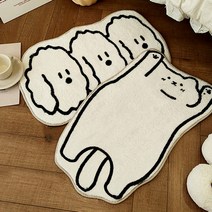 큐트 애니멀 발매트 (5type), 댕댕이, 종류:댕댕이