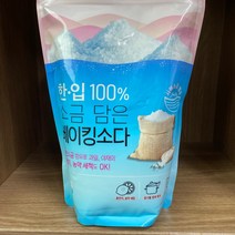 한입 100% 소금 담은 베이킹소다 1kg x2개, 단품