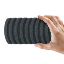 [퍼스트몰] 리필 듀얼 원통 스펀지 여과기 필터 테트라 쌍기 타입, 2-스펀지필터리필-m