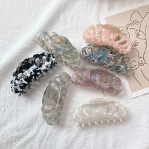 빅사이즈 셀룰로오스 뭉게 올림머리 집게핀 프랑스핀