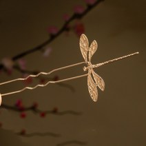 화려한 한복 비녀 봉황 복고풍 뒤꽂이 장식 클립 쪽머리 코사지 핀 장신구 자개