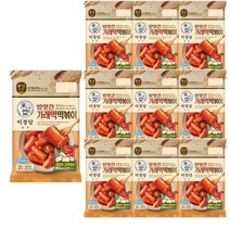 cj제일제당 미정당 방앗간 가래떡 떡볶이 간편한간식 400g, 10개