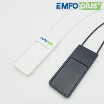 엠포플러스(주) NT 사원증 케이스 미니 릴홀더 출입증 미니카드, 블랙