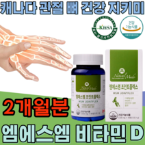 식약처 인증 캐나다 엠에스엠 MSM JOINTFLEX & 앤 비타민 D 조인트 디멜틸설폰 글루코사민 디멜틸설로폰 엠에스엄 관절 뼈 벼 건강 기능 식품 영양 보충 제 파는곳 추천, 1