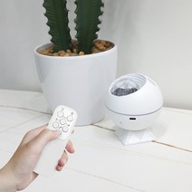 HK.SELL 사운드 인식 오로라 초승달 무드등, 화이트