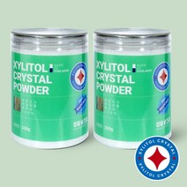 자일리톨 크리스탈 가루 분말 핀란드산 350g, 2개