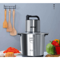 고기 분쇄기 민서기 민찌기 자동 업소용, 6리터 1000w 대용량 칼날 1세트