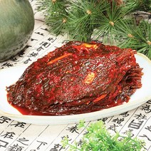 순창고전 고추장 콩잎장아찌 1kg /맛있는 양념절임 밥도둑 간단밑반찬, 1개