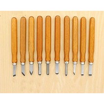 전각도 알전각 낙관 전각칼 목공 조각도 목조 조각 검각도 세공만 고급 벼룩 요시하루 컷, 10개 세트