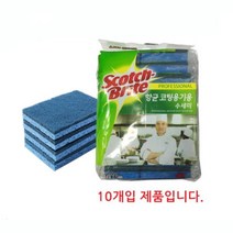 전문점 코팅용 냄비 팬 항균수세미10p 흠방지 모던키친 심플