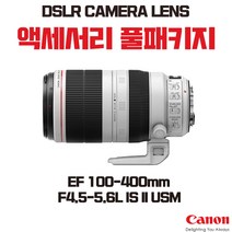 캐논 EF 100-400mm F4.5-5.6L IS II USM, 액세서리 패키지