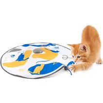 고양이캣휠 캣휠 고양이휠TIVINIPET Electric Motion Catch The T, 한개옵션0