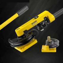 수동 강관 파이프 벤딩기 유압식 절곡기 지름10-25mm, HHW-25S(10-25금형포함)플라스틱상자