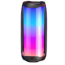 무선 블루투스5.0 스피커 카드 꽂기 LED 라이트 방수 중저음 아웃도어 오디오 블랙, NBY 8892블랙