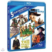 [Blu-ray] 웨스턴 컬렉션 5 Film: 황야의 7인 황야의 난폭자 수색자 거대한 결투 라스트 건 (초회 5DISC) : 블루레이