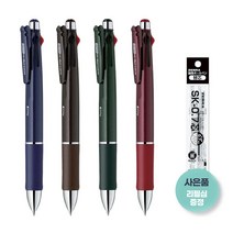 제브라 클립온멀티 4&1 멀티펜 1000E B4SA3 (사은품 SK 0.7 리필심 1개+선물용 케이스), SK 1개+케이스, 다크블루 (멀티1000E DB)