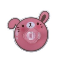 뜨거운 판매 1PC 사랑스러운 만화 도마뱀 모델 칫 솔 치약 홀더 욕실 세트 4 흡입 후크 칫 솔 컨테이너, BN, BN
