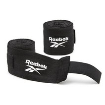 리복 핸드랩 붕대(RSCB-12005BK) 2.5m 블랙, 단일옵션