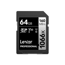 렉사 SD카드 LSD10660 블랙, 64GB