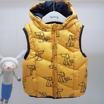 아가방 50% 겨울 베이비페어! 귀여워 패딩조끼 모자까지 푹 눌러쓰면 추운거 몰라 웰론충전 유아 패딩조끼! 가벼워서 활동하기 좋아 겨울 외출복으로 딱일세