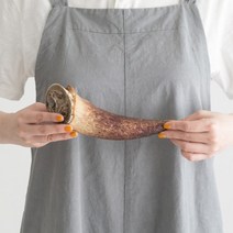 오래먹는 대형견간식 강아지수제간식 한우 소뿔 3개입, 한우소뿔 중형 15~20cm 3개