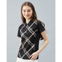 [닥스골프] [닥스 골프 여성] DNTS2B351BK PREMIUM 블랙 하우스 체크 반