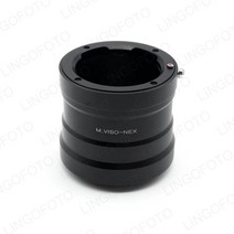 Leica visoflex m 마운트 렌즈 용 소니호환 e nex 어댑터 a7 NEX-7 5 t 6 a6000 링 lc8143, 한개옵션0